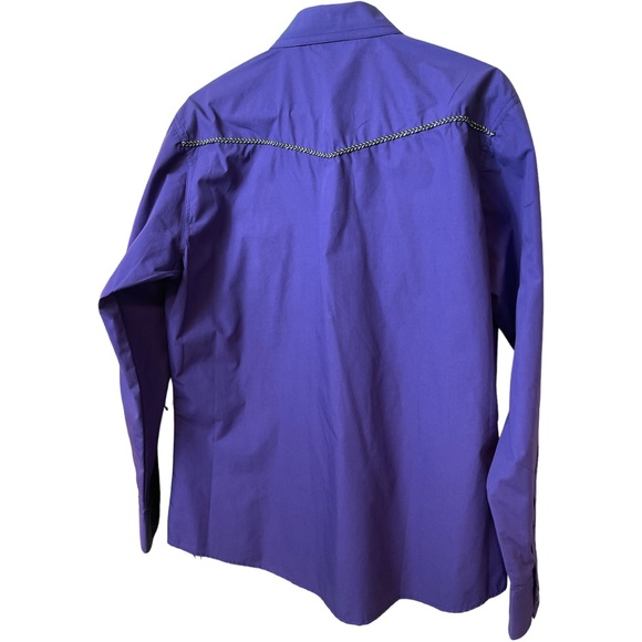 Patroncito USA Mens Large Perl Snap Western Shirt - Picture 2 of 11